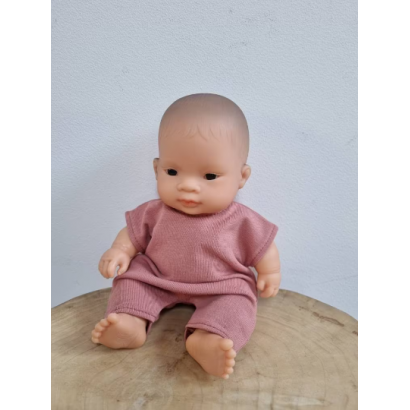Ubranko Miniland Baby 21 cm romper bawełniany